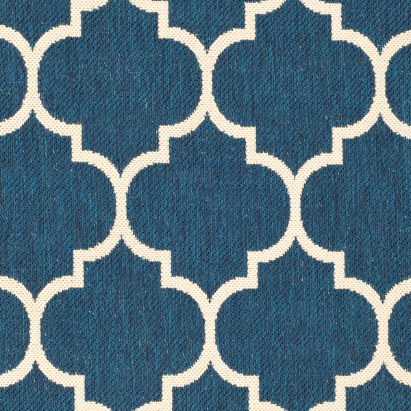 Safavieh Courtyard Power Loomed 85.4% Polypropylene/10.4% Polyester/4.2% Latex Outdoor Rug CY6914-268-5SQ