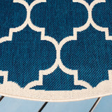 Safavieh Courtyard Power Loomed 85.4% Polypropylene/10.4% Polyester/4.2% Latex Outdoor Rug CY6914-268-5SQ