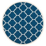 Safavieh Courtyard Power Loomed 85.4% Polypropylene/10.4% Polyester/4.2% Latex Outdoor Rug CY6914-268-5SQ