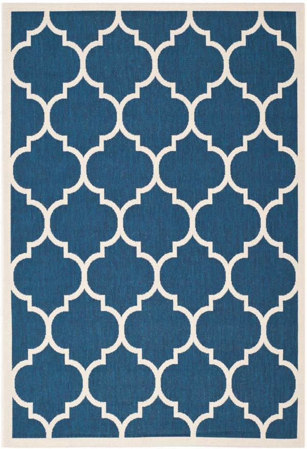 Safavieh Courtyard Power Loomed 85.4% Polypropylene/10.4% Polyester/4.2% Latex Outdoor Rug CY6914-268-5SQ