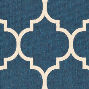 Safavieh Courtyard Power Loomed 85.4% Polypropylene/10.4% Polyester/4.2% Latex Indoor/Outdoor Rug CY6914-268-810