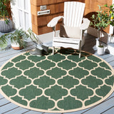 Safavieh Courtyard PowerLoomed 85.4% Polypropylene/10.4% Polyester/4.2% Latex Indoor/Outdoor Rug CY6914-322-9