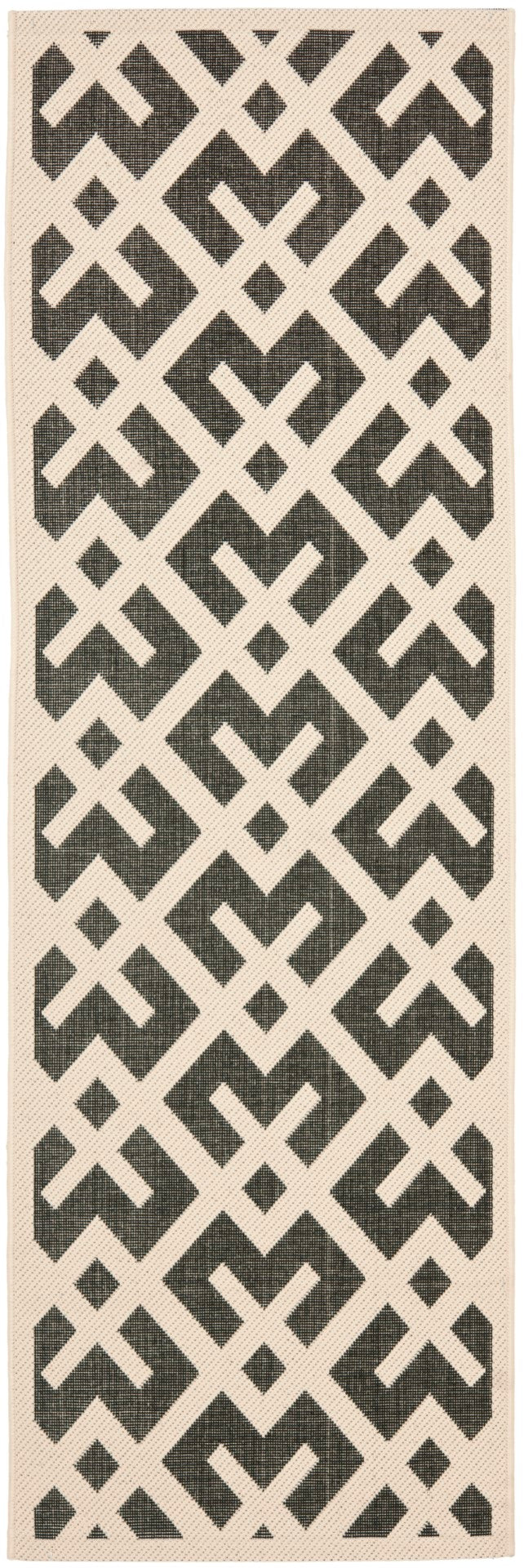 Safavieh Cy6915 Power Loomed 85.4% Polypropylene/10.4% Polyester/4.2% Latex Outdoor Rug CY6915-216-5SQ