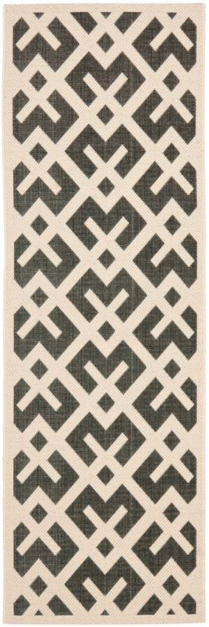 Safavieh Cy6915 Power Loomed 85.4% Polypropylene/10.4% Polyester/4.2% Latex Outdoor Rug CY6915-216-5SQ