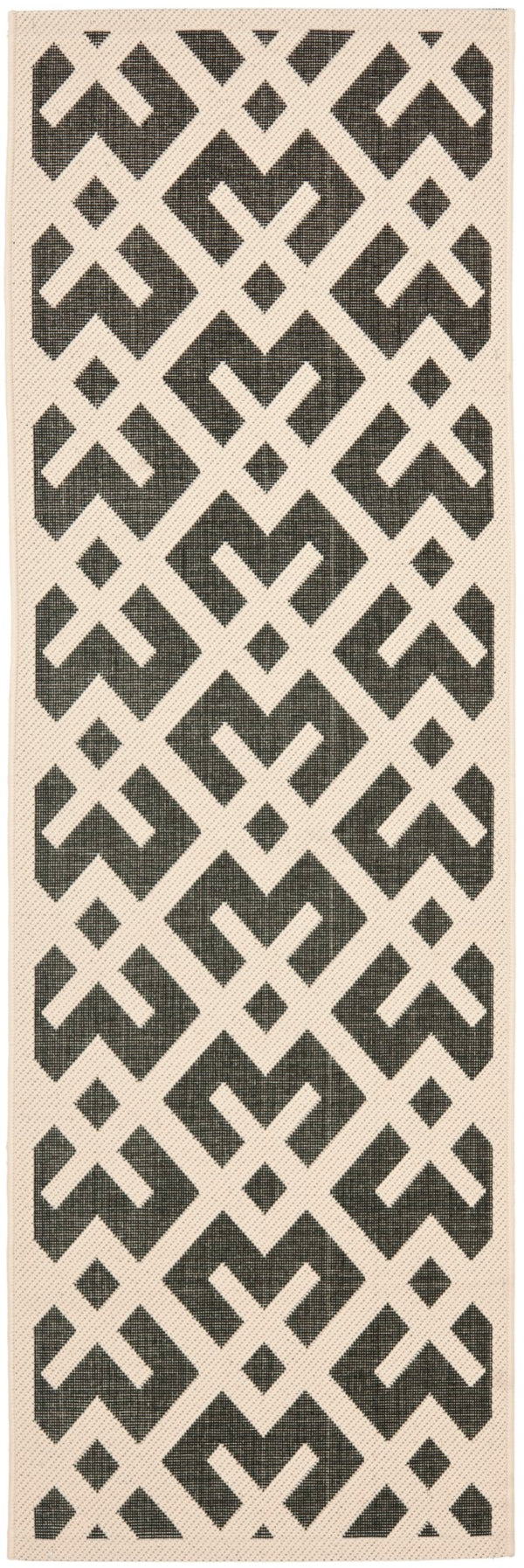 Safavieh Cy6915 Power Loomed 85.4% Polypropylene/10.4% Polyester/4.2% Latex Outdoor Rug CY6915-216-5SQ