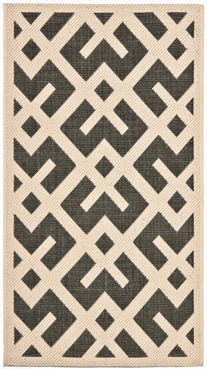 Safavieh Cy6915 Power Loomed 85.4% Polypropylene/10.4% Polyester/4.2% Latex Outdoor Rug CY6915-216-5SQ