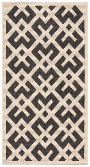 Safavieh Cy6915 Power Loomed 85.4% Polypropylene/10.4% Polyester/4.2% Latex Outdoor Rug CY6915-216-5SQ