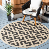 Safavieh Cy6915 Power Loomed 85.4% Polypropylene/10.4% Polyester/4.2% Latex Outdoor Rug CY6915-216-5SQ