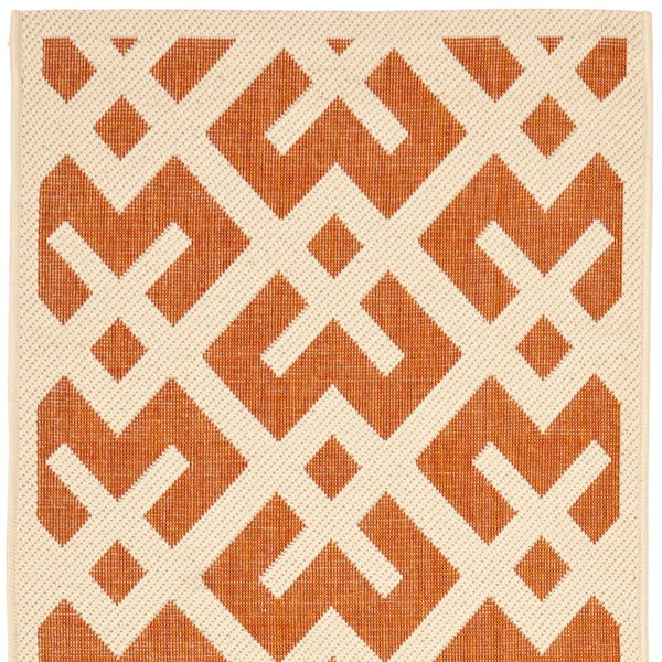 Safavieh Cy6915 Power Loomed 85.4% Polypropylene/10.4% Polyester/4.2% Latex Outdoor Rug CY6915-231-5SQ