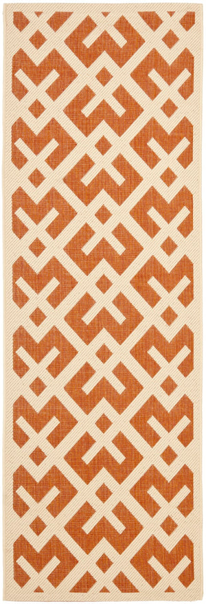 Safavieh Cy6915 Power Loomed 85.4% Polypropylene/10.4% Polyester/4.2% Latex Outdoor Rug CY6915-231-5SQ