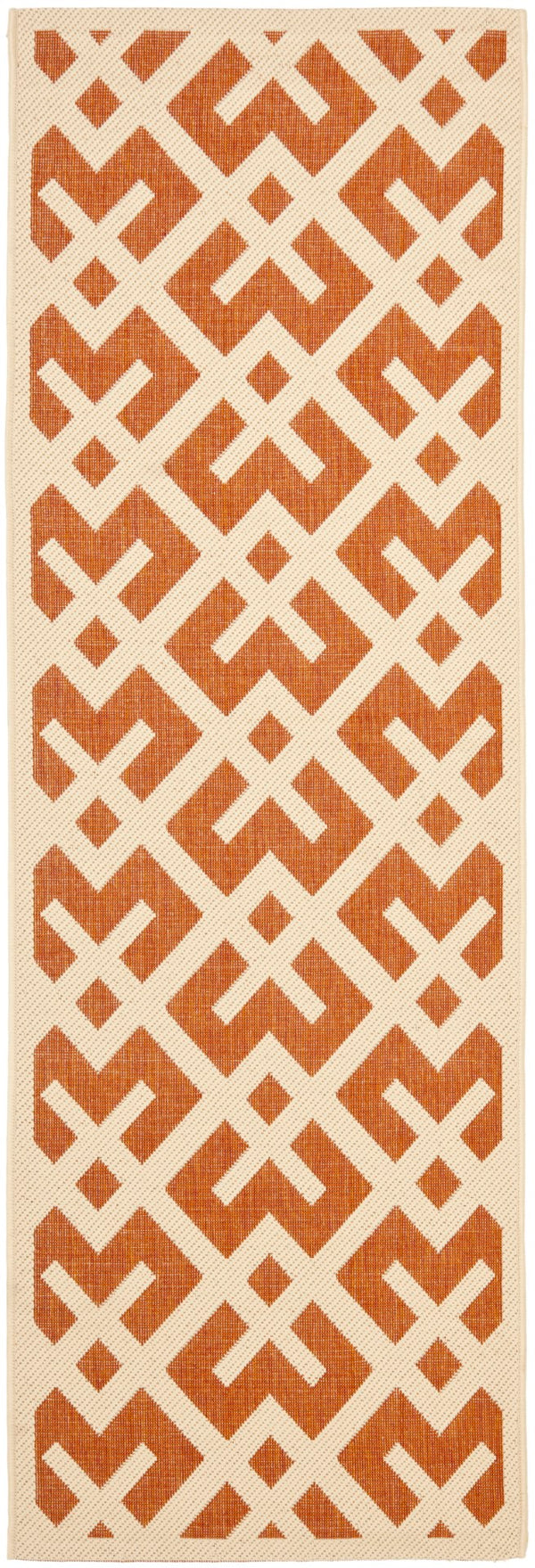 Safavieh Cy6915 Power Loomed 85.4% Polypropylene/10.4% Polyester/4.2% Latex Outdoor Rug CY6915-231-5SQ