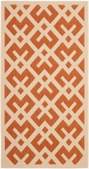 Safavieh Cy6915 Power Loomed 85.4% Polypropylene/10.4% Polyester/4.2% Latex Outdoor Rug CY6915-231-5SQ