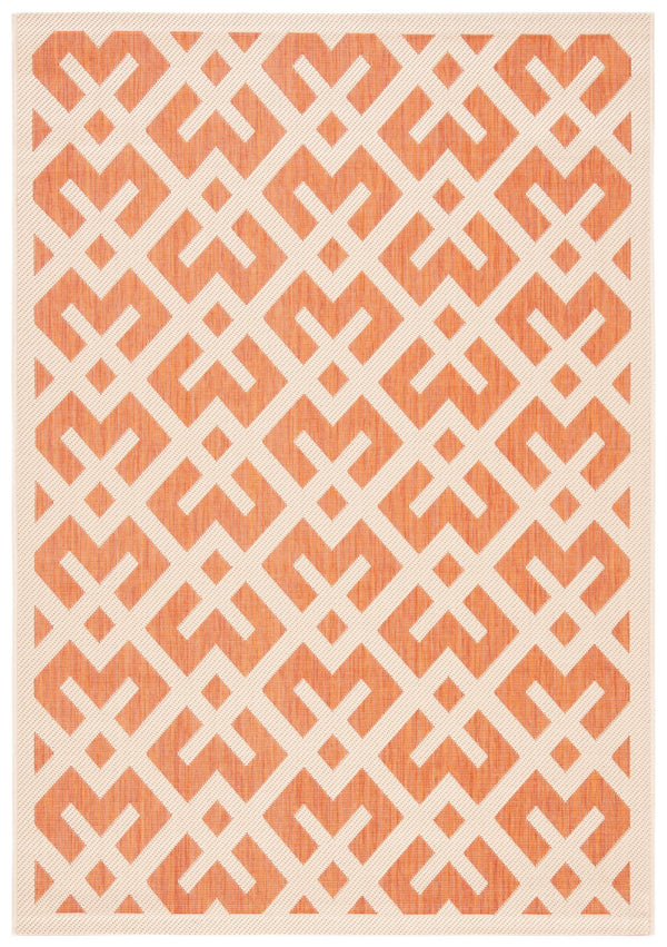 Safavieh Cy6915 Power Loomed 85.4% Polypropylene/10.4% Polyester/4.2% Latex Outdoor Rug CY6915-231-5SQ