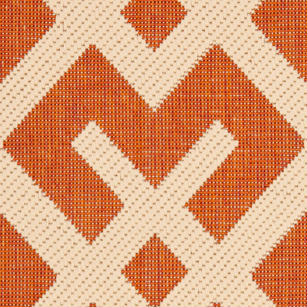 Safavieh Cy6915 Power Loomed 85.4% Polypropylene/10.4% Polyester/4.2% Latex Outdoor Rug CY6915-231-5SQ