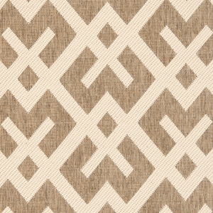 Safavieh Cy6915 Power Loomed 85.4% Polypropylene/10.4% Polyester/4.2% Latex Outdoor Rug CY6915-232-5SQ