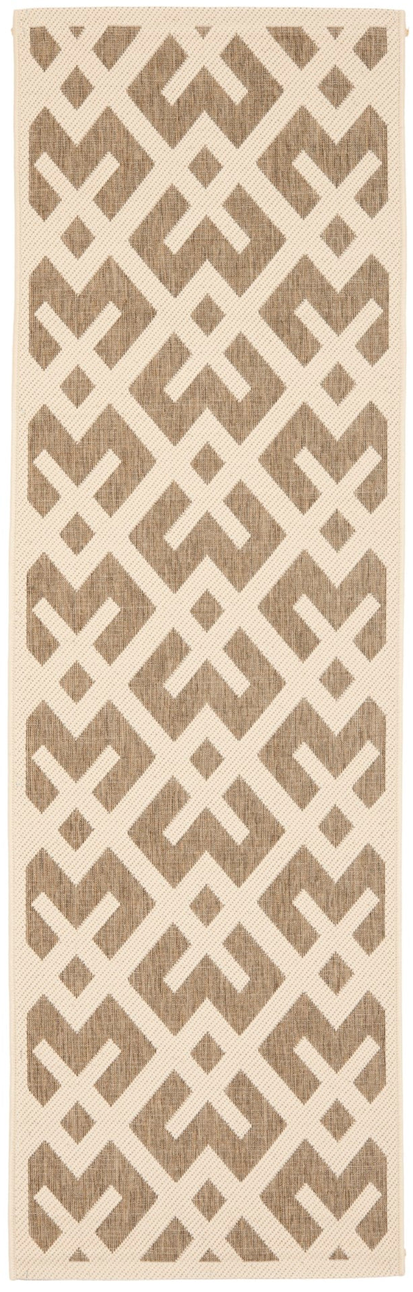 Safavieh Cy6915 Power Loomed 85.4% Polypropylene/10.4% Polyester/4.2% Latex Outdoor Rug CY6915-232-5SQ