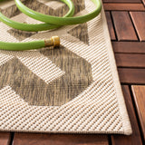 Safavieh Cy6915 Power Loomed 85.4% Polypropylene/10.4% Polyester/4.2% Latex Outdoor Rug CY6915-232-5SQ