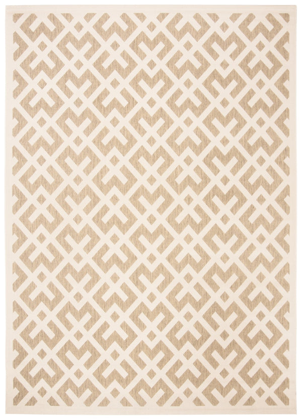 Safavieh Cy6915 Power Loomed 85.4% Polypropylene/10.4% Polyester/4.2% Latex Outdoor Rug CY6915-232-5SQ
