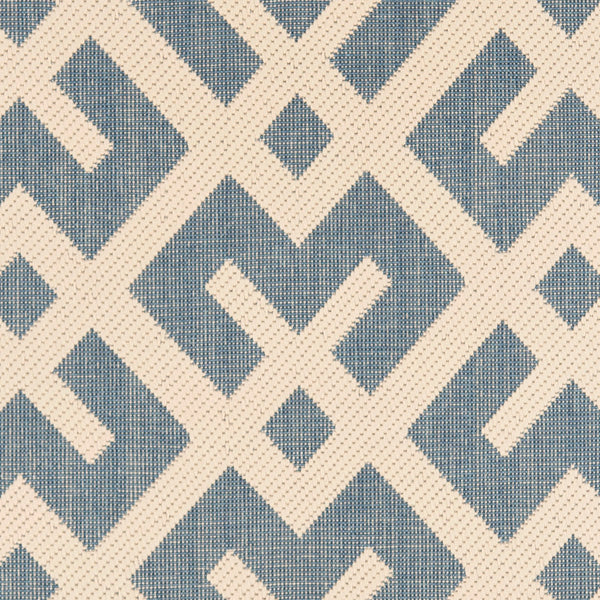 Safavieh Cy6915 Power Loomed 85.4% Polypropylene/10.4% Polyester/4.2% Latex Outdoor Rug CY6915-233-5SQ