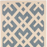 Safavieh Cy6915 Power Loomed 85.4% Polypropylene/10.4% Polyester/4.2% Latex Outdoor Rug CY6915-233-5SQ