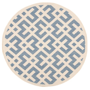 Safavieh Cy6915 Power Loomed 85.4% Polypropylene/10.4% Polyester/4.2% Latex Outdoor Rug CY6915-233-5SQ