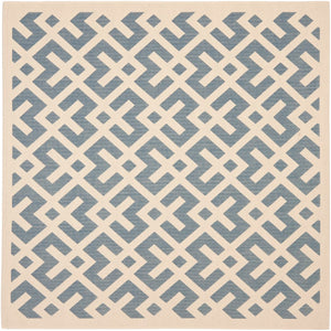 Safavieh Cy6915 Power Loomed 85.4% Polypropylene/10.4% Polyester/4.2% Latex Outdoor Rug CY6915-233-5SQ