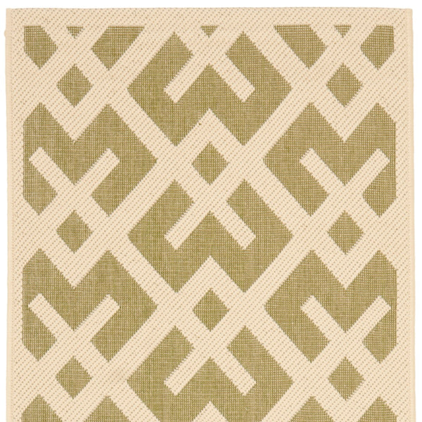 Safavieh Cy6915 Power Loomed 85.4% Polypropylene/10.4% Polyester/4.2% Latex Outdoor Rug CY6915-234-5SQ