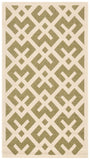 Safavieh Cy6915 Power Loomed 85.4% Polypropylene/10.4% Polyester/4.2% Latex Outdoor Rug CY6915-234-5SQ