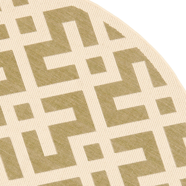 Safavieh Cy6915 Power Loomed 85.4% Polypropylene/10.4% Polyester/4.2% Latex Outdoor Rug CY6915-234-5SQ