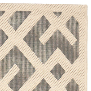 Safavieh Cy6915 Power Loomed 85.4% Polypropylene/10.4% Polyester/4.2% Latex Outdoor Rug CY6915-236-5SQ