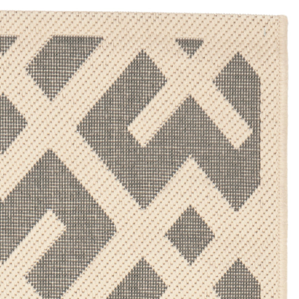 Safavieh Cy6915 Power Loomed 85.4% Polypropylene/10.4% Polyester/4.2% Latex Outdoor Rug CY6915-236-5SQ