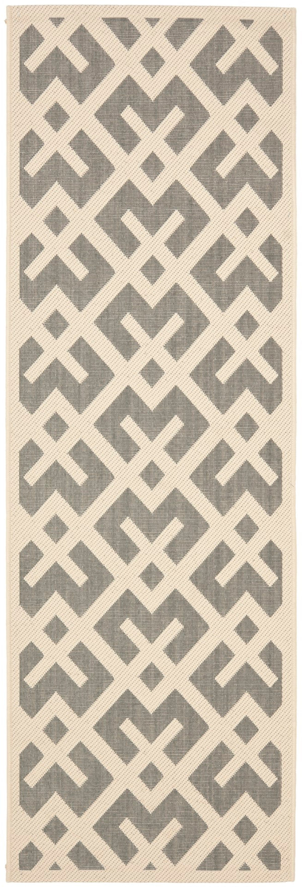 Safavieh Cy6915 Power Loomed 85.4% Polypropylene/10.4% Polyester/4.2% Latex Outdoor Rug CY6915-236-5SQ