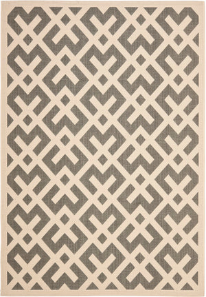 Safavieh Cy6915 Power Loomed 85.4% Polypropylene/10.4% Polyester/4.2% Latex Outdoor Rug CY6915-236-5SQ