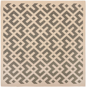 Safavieh Cy6915 Power Loomed 85.4% Polypropylene/10.4% Polyester/4.2% Latex Outdoor Rug CY6915-236-5SQ
