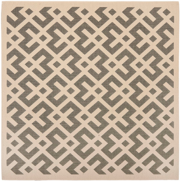 Safavieh Cy6915 Power Loomed 85.4% Polypropylene/10.4% Polyester/4.2% Latex Outdoor Rug CY6915-236-5SQ