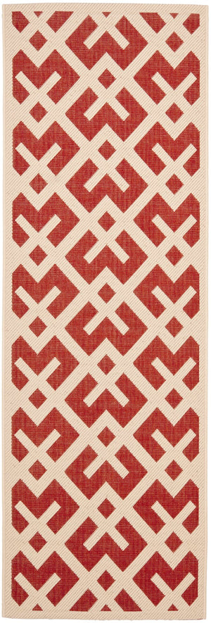 Safavieh Cy6915 Power Loomed 85.4% Polypropylene/10.4% Polyester/4.2% Latex Outdoor Rug CY6915-238-5SQ