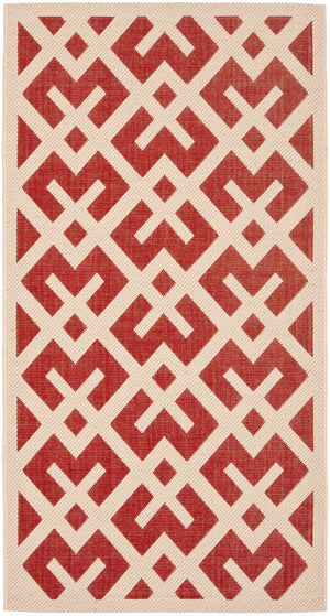 Safavieh Cy6915 Power Loomed 85.4% Polypropylene/10.4% Polyester/4.2% Latex Outdoor Rug CY6915-238-5SQ