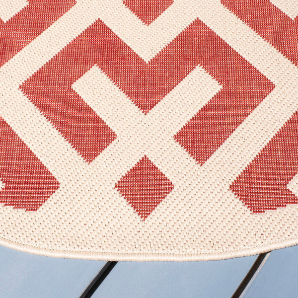 Safavieh Cy6915 Power Loomed 85.4% Polypropylene/10.4% Polyester/4.2% Latex Outdoor Rug CY6915-238-5SQ