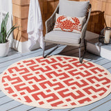 Safavieh Cy6915 Power Loomed 85.4% Polypropylene/10.4% Polyester/4.2% Latex Outdoor Rug CY6915-238-5SQ