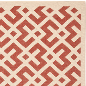 Safavieh Cy6915 Power Loomed 85.4% Polypropylene/10.4% Polyester/4.2% Latex Outdoor Rug CY6915-238-5SQ