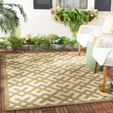 Safavieh Cy6915 Power Loomed 85.4% Polypropylene/10.4% Polyester/4.2% Latex Outdoor Rug CY6915-244-4SQ