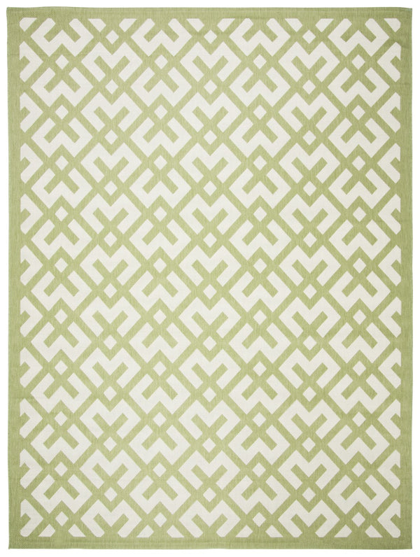 Safavieh Cy6915 Power Loomed 85.4% Polypropylene/10.4% Polyester/4.2% Latex Outdoor Rug CY6915-244-4SQ