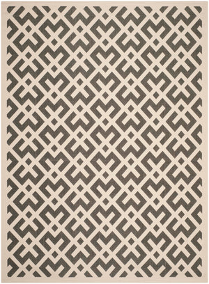Safavieh Cy6915 Power Loomed 85.4% Polypropylene/10.4% Polyester/4.2% Latex Outdoor Rug CY6915-256-4