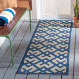 Safavieh Cy6915 Power Loomed 85.4% Polypropylene/10.4% Polyester/4.2% Latex Outdoor Rug CY6915-268-4