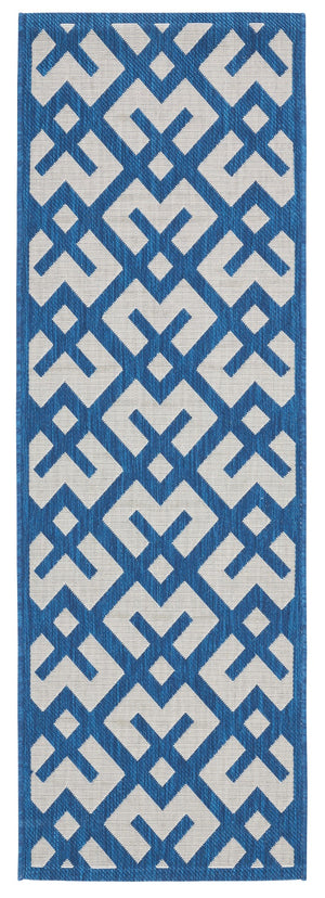 Safavieh Cy6915 Power Loomed 85.4% Polypropylene/10.4% Polyester/4.2% Latex Outdoor Rug CY6915-268-4