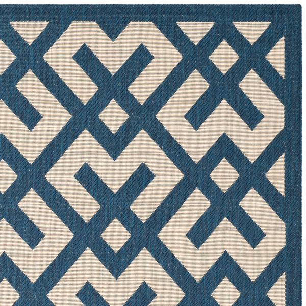 Safavieh Cy6915 Power Loomed 85.4% Polypropylene/10.4% Polyester/4.2% Latex Outdoor Rug CY6915-268-4