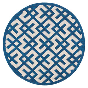 Safavieh Cy6915 Power Loomed 85.4% Polypropylene/10.4% Polyester/4.2% Latex Outdoor Rug CY6915-268-5R