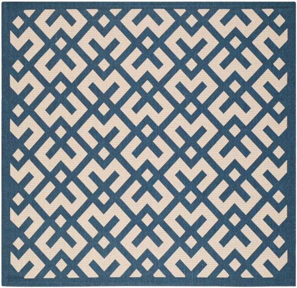 Safavieh Cy6915 Power Loomed 85.4% Polypropylene/10.4% Polyester/4.2% Latex Outdoor Rug CY6915-268-4