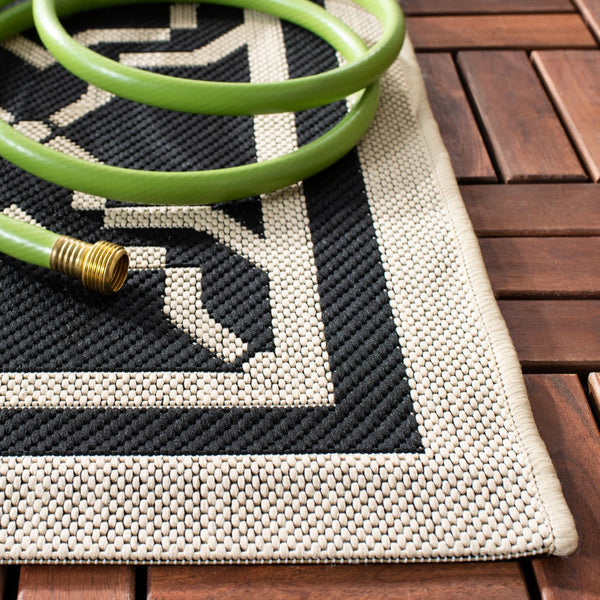 Safavieh Cy6916 Power Loomed 85.4% Polypropylene/10.4% Polyester/4.2% Latex Outdoor Rug CY6916-226-4