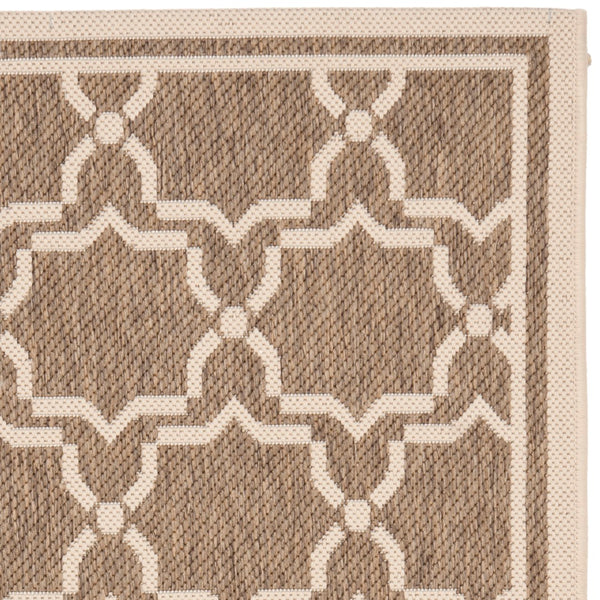Safavieh Cy6916 Power Loomed 85.4% Polypropylene/10.4% Polyester/4.2% Latex Outdoor Rug CY6916-242-4